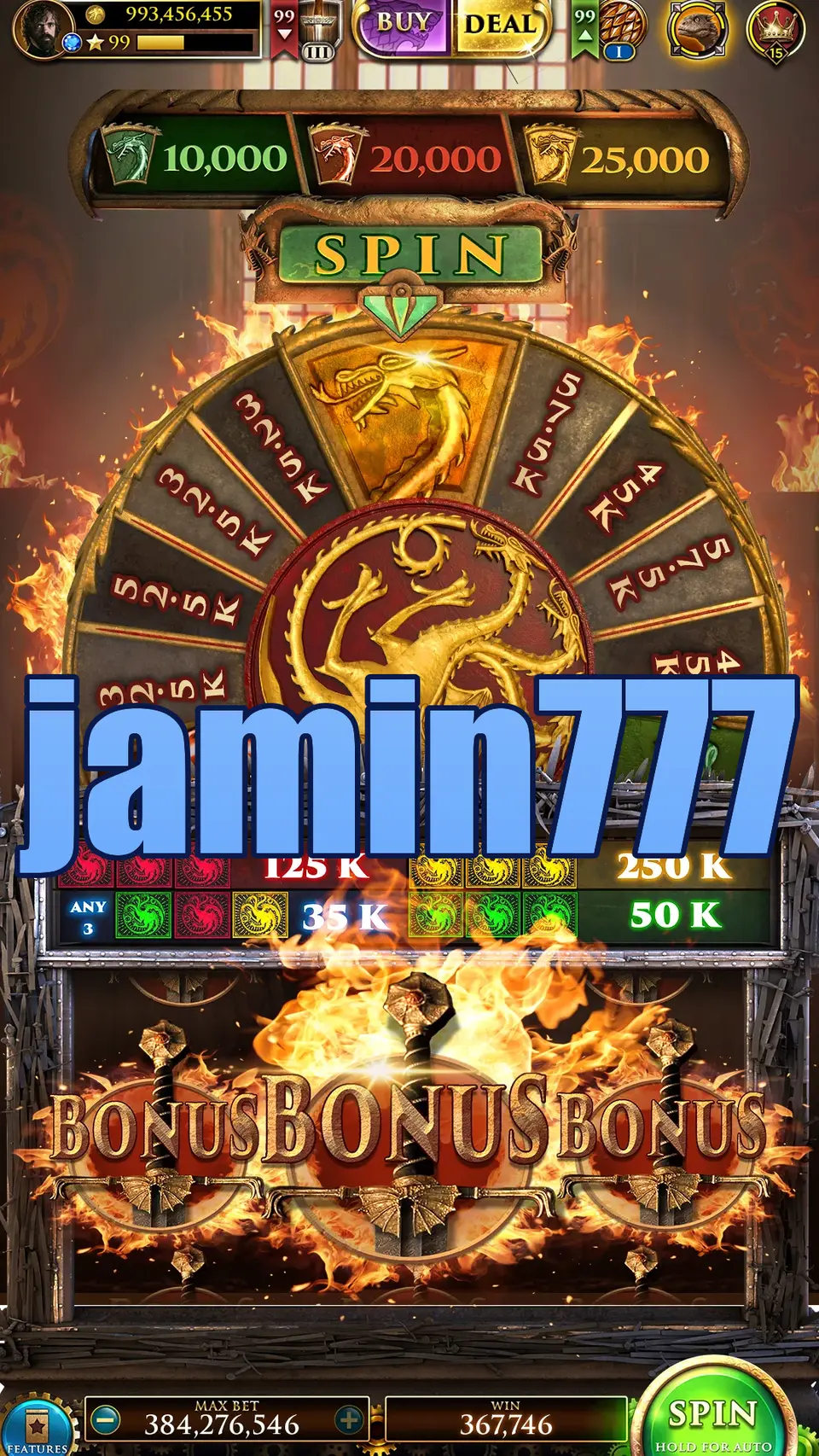 jamin777 Masuk